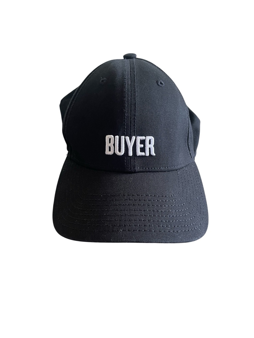 TNA Aritzia Buyer black fitted baseball cap
